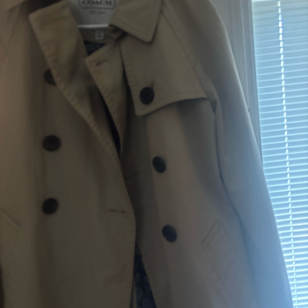 Coach Women's Classic Beige Trench Coat